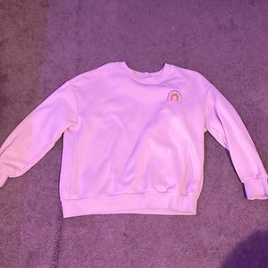 rainbow crewneck